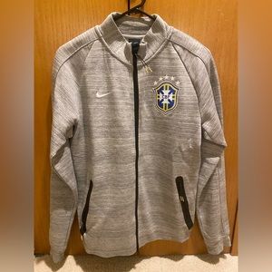 Brazil Soccer NIKE Zip Up Sweatshirt